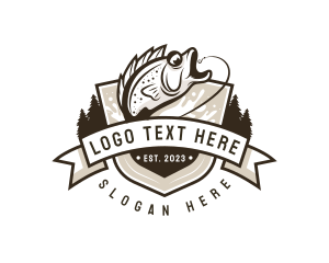 Hook - Fishing Seafood Restaurant logo design