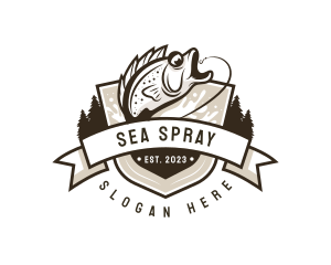 Fishing Seafood Restaurant logo design