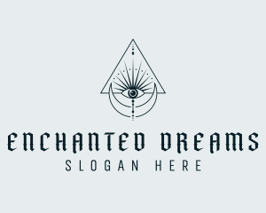 Mystical - Boho Eye Mystical logo design