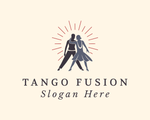 Tango - Tango Dance Studio Couple logo design