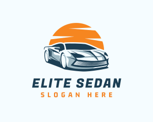Sedan - Sunrise Sedan Transport logo design