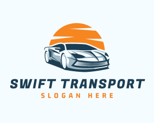 Sunrise Sedan Transport logo design