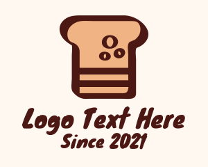 Bake Store - Bread Chef Hat logo design