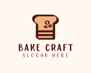 Bread Chef Toque logo design