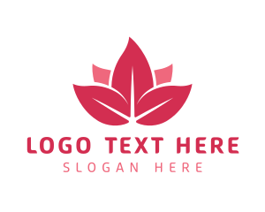 Lotus Plant Wellness logo design