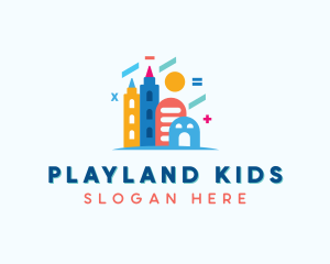 Kids Learning Daycare logo design