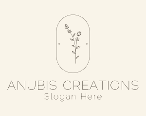 Garden Flower Plant logo design