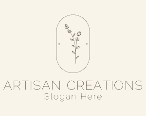 Garden Flower Plant logo design