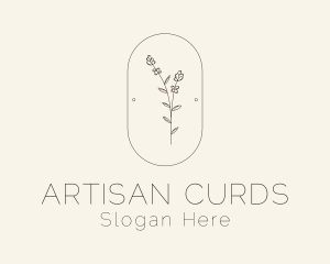 Garden Flower Plant logo design