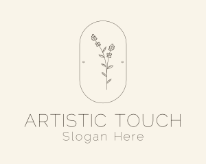 Garden Flower Plant logo design