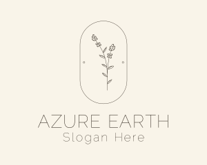 Garden Flower Plant logo design