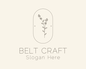 Garden Flower Plant logo design