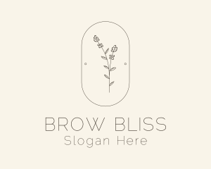 Garden Flower Plant logo design