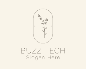 Garden Flower Plant logo design