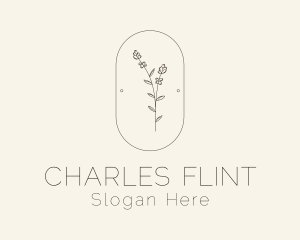 Garden Flower Plant logo design