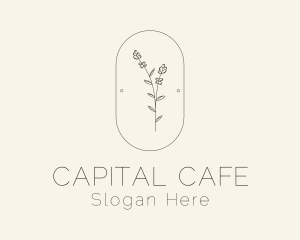 Garden Flower Plant logo design