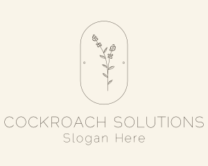 Garden Flower Plant logo design