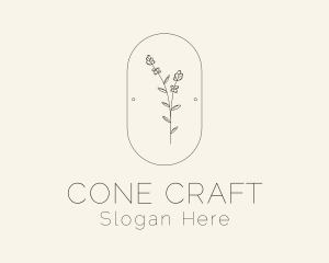 Garden Flower Plant logo design