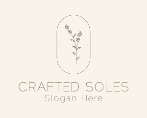 Garden Flower Plant logo design