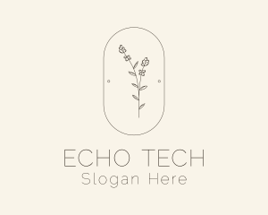 Garden Flower Plant logo design