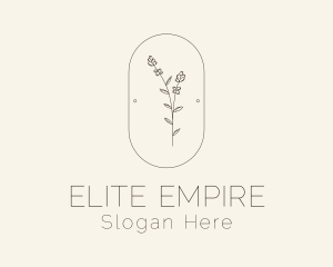 Garden Flower Plant logo design