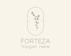 Garden Flower Plant logo design