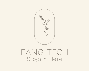 Garden Flower Plant logo design