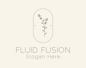 Garden Flower Plant logo design