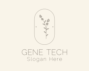 Garden Flower Plant logo design