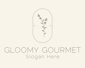 Garden Flower Plant logo design