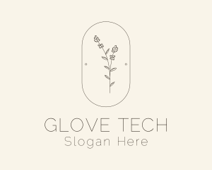 Garden Flower Plant logo design