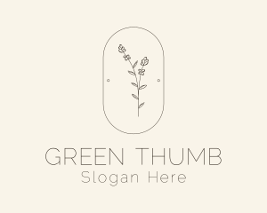 Gardener - Garden Flower Plant logo design