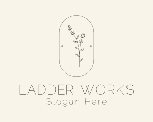 Garden Flower Plant logo design