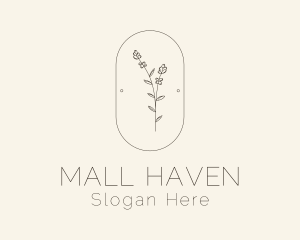 Garden Flower Plant logo design