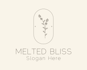 Garden Flower Plant logo design