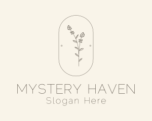 Garden Flower Plant logo design