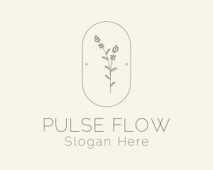 Garden Flower Plant logo design