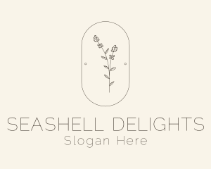 Garden Flower Plant logo design