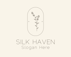 Garden Flower Plant logo design