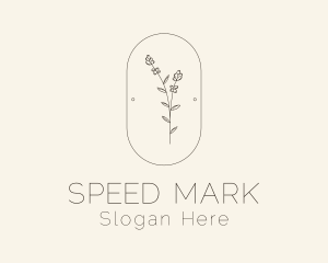 Garden Flower Plant logo design