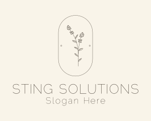 Garden Flower Plant logo design