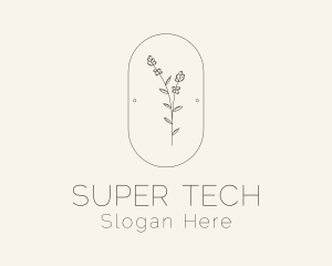 Garden Flower Plant logo design