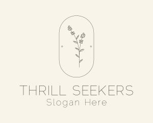 Garden Flower Plant logo design