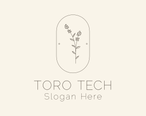 Garden Flower Plant logo design