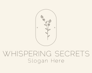 Garden Flower Plant logo design