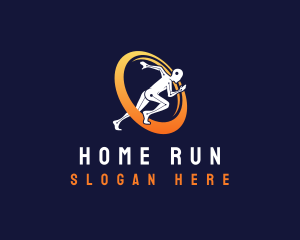 Runner Fitness Sprint logo design