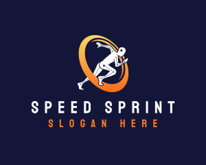 Runner - Runner Fitness Sprint logo design