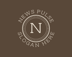 Newspaper - Writer Publishing Author logo design