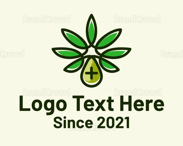 Medical Marijuana Oil Logo