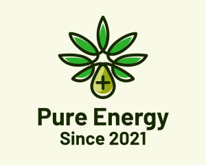 Oil - Medical Marijuana Oil logo design